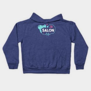 Cute Salon Life Hair Stylist Hairdresser Art Kids Hoodie